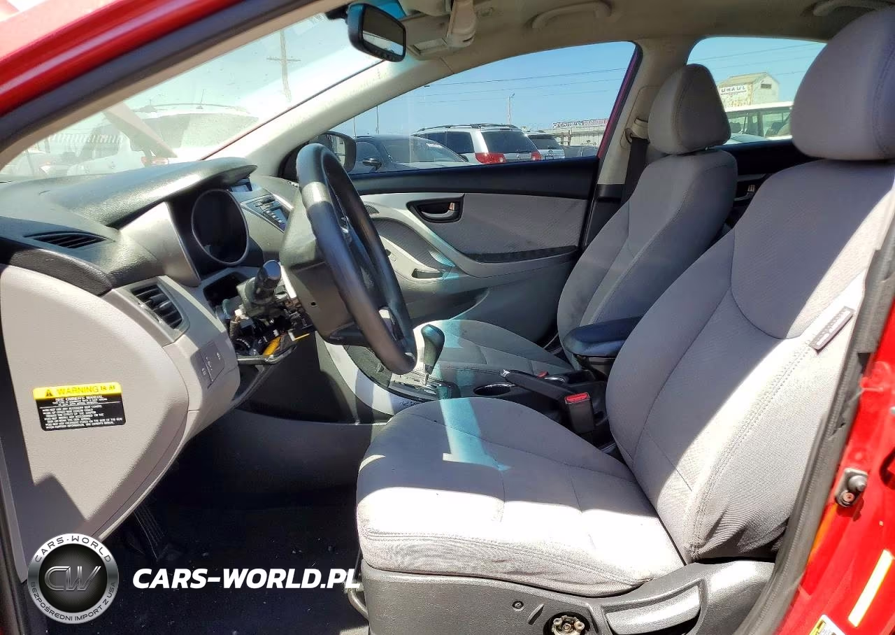 2013 Hyun Elantra Gl VIN:KMHDH4AE2DU947692 - 7