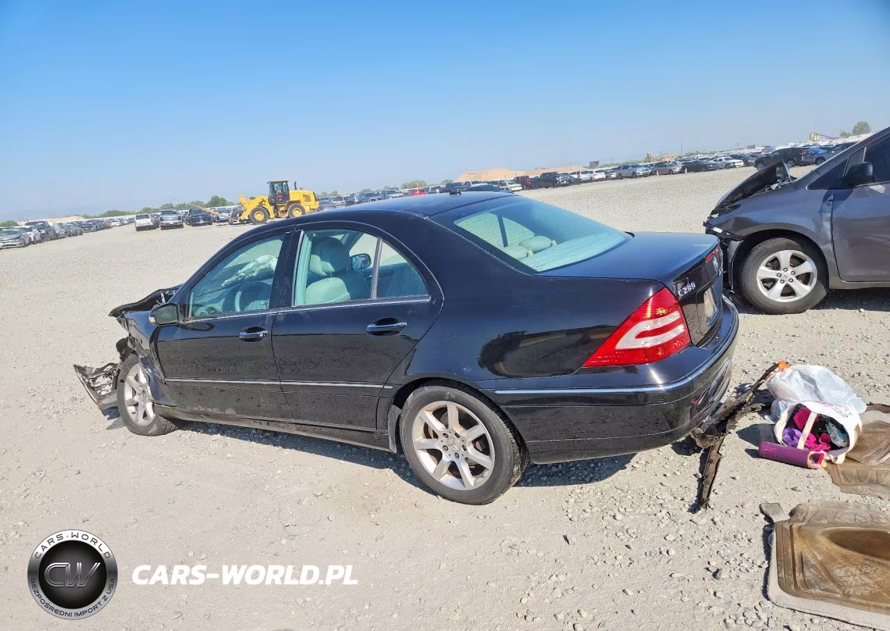 2007 Mercedes-Benz C 280 4Matic VIN:WDBRF92H17F887627 - 2