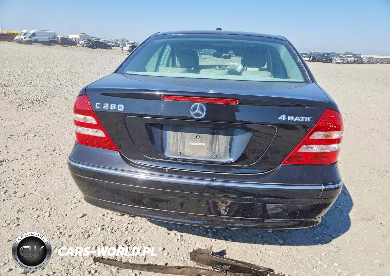 2007 Mercedes-Benz C 280 4Matic VIN:WDBRF92H17F887627 - 6