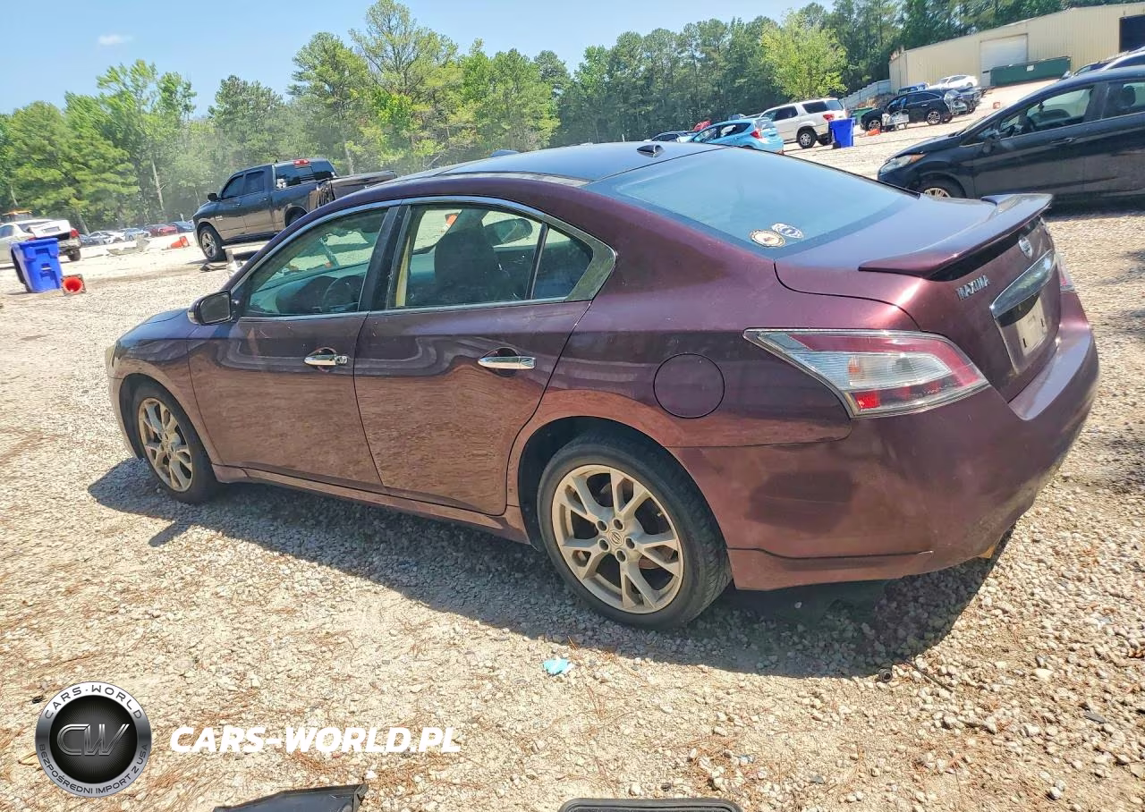 2014 Nissan Maxima 3.5 Sv VIN:1N4AA5AP4EC436212 - 2