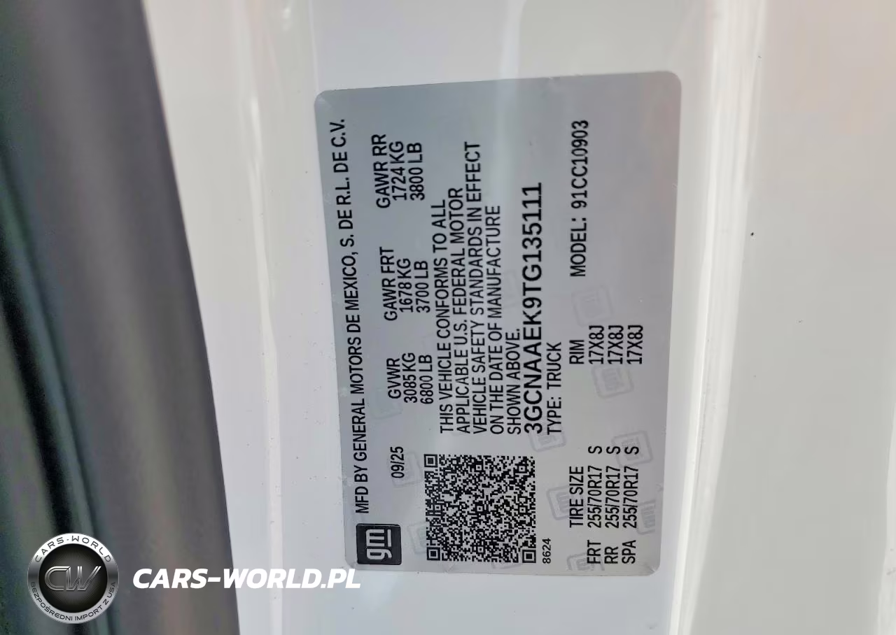 2026 Chevrolet Silverado C1500 VIN:3GCNAAEK9TG135111 - 12