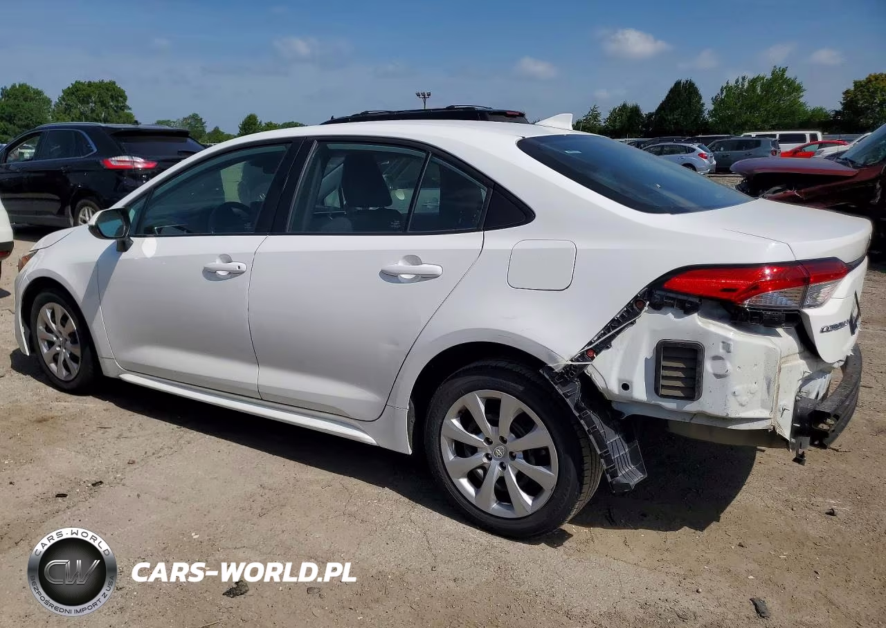 2023 Toyota Corolla Le VIN:5YFB4MDE5PP016317 - 2