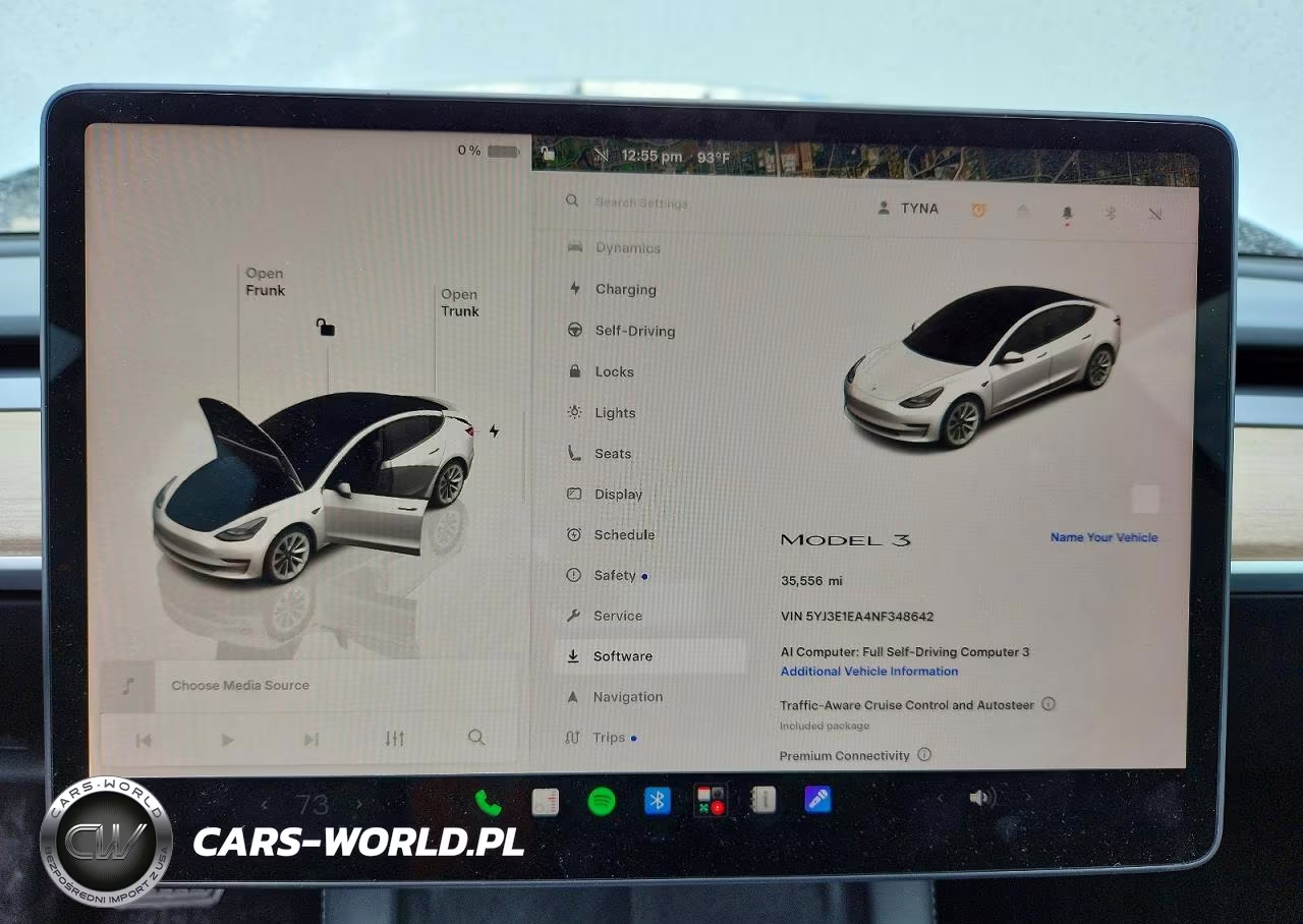 2022 Tesla Model 3 VIN:5YJ3E1EA4NF348642 - 9