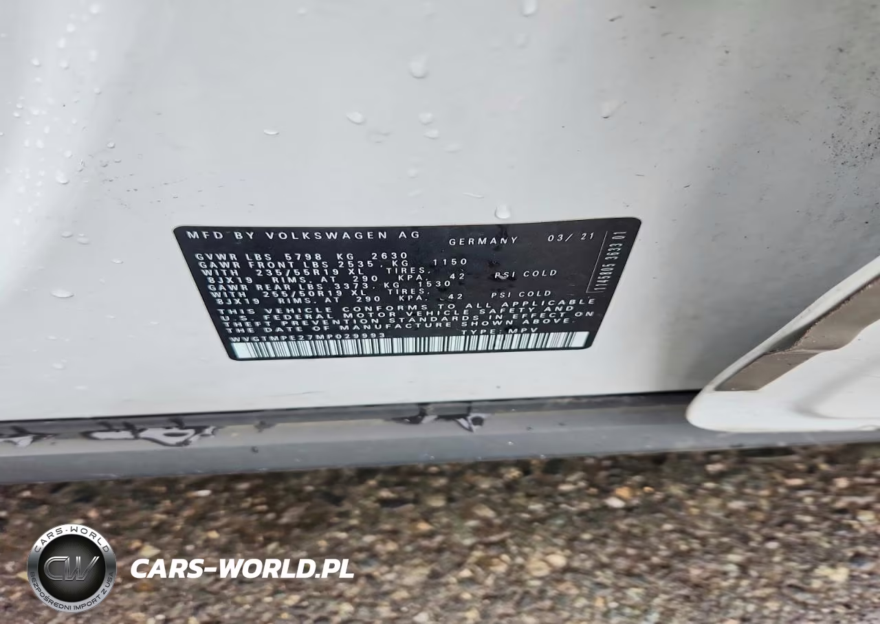2021 Volkswagen Id.4 Pro S VIN:WVGTMPE27MP029993 - 14