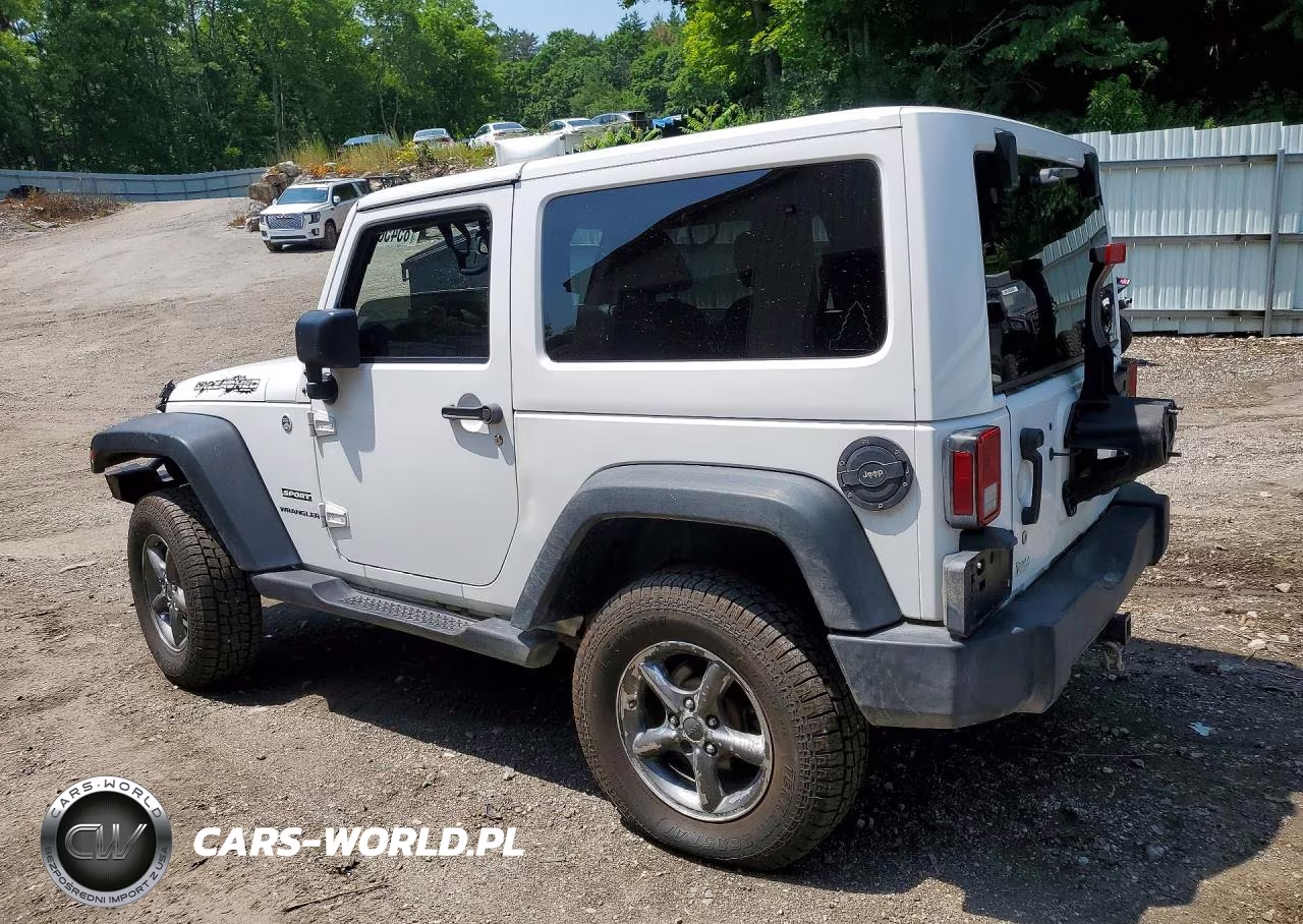 2015 Jeep Wrangler Sport VIN:1C4AJWAGXFL529916 - 2