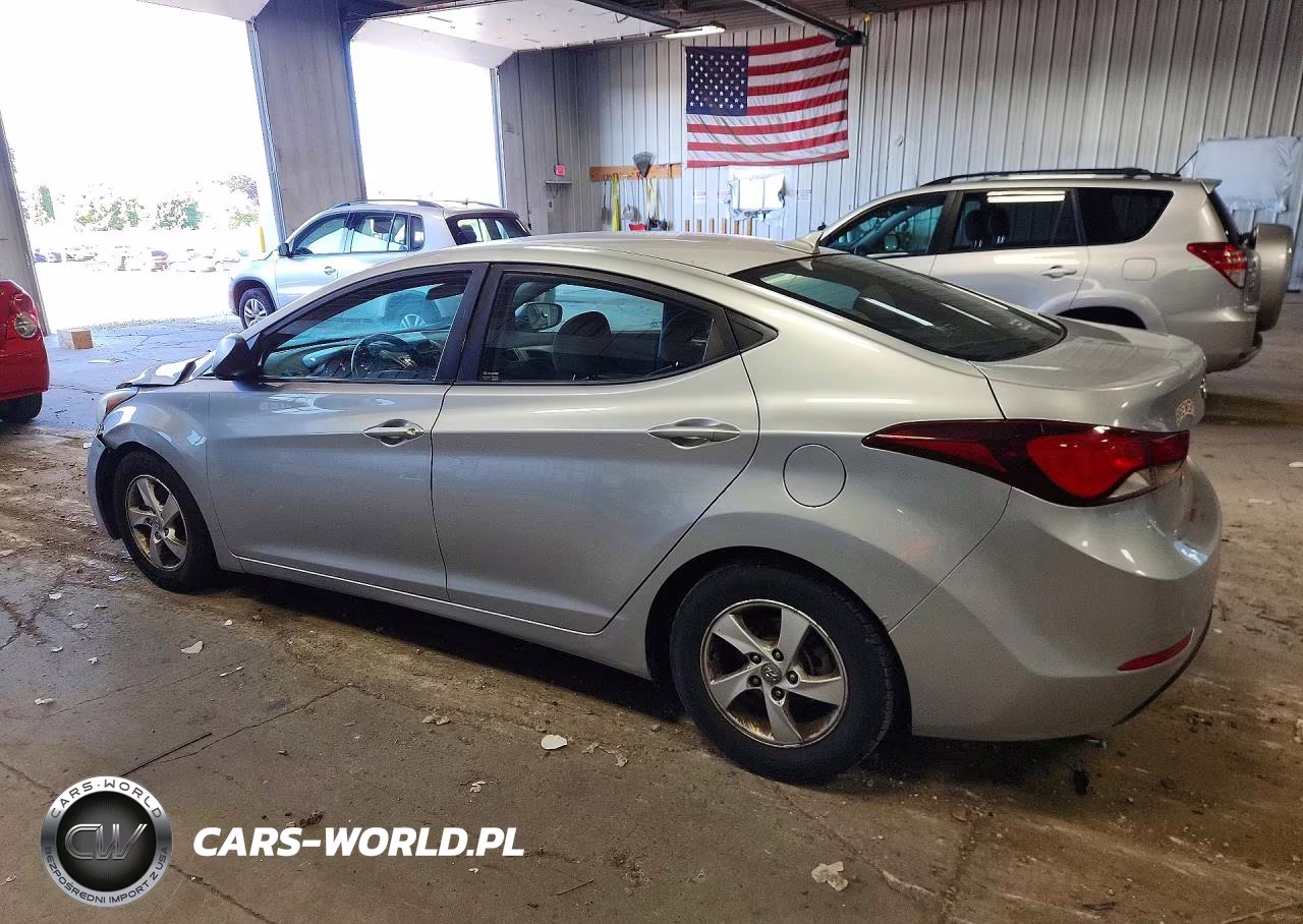 2014 Hyundai Elantra Se VIN:5NPDH4AE1EH477686 - 2