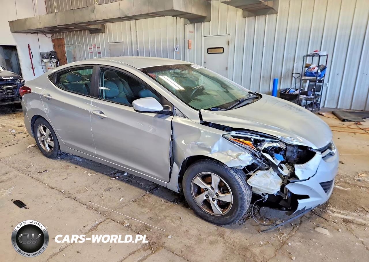 2014 Hyundai Elantra Se VIN:5NPDH4AE1EH477686 - 4
