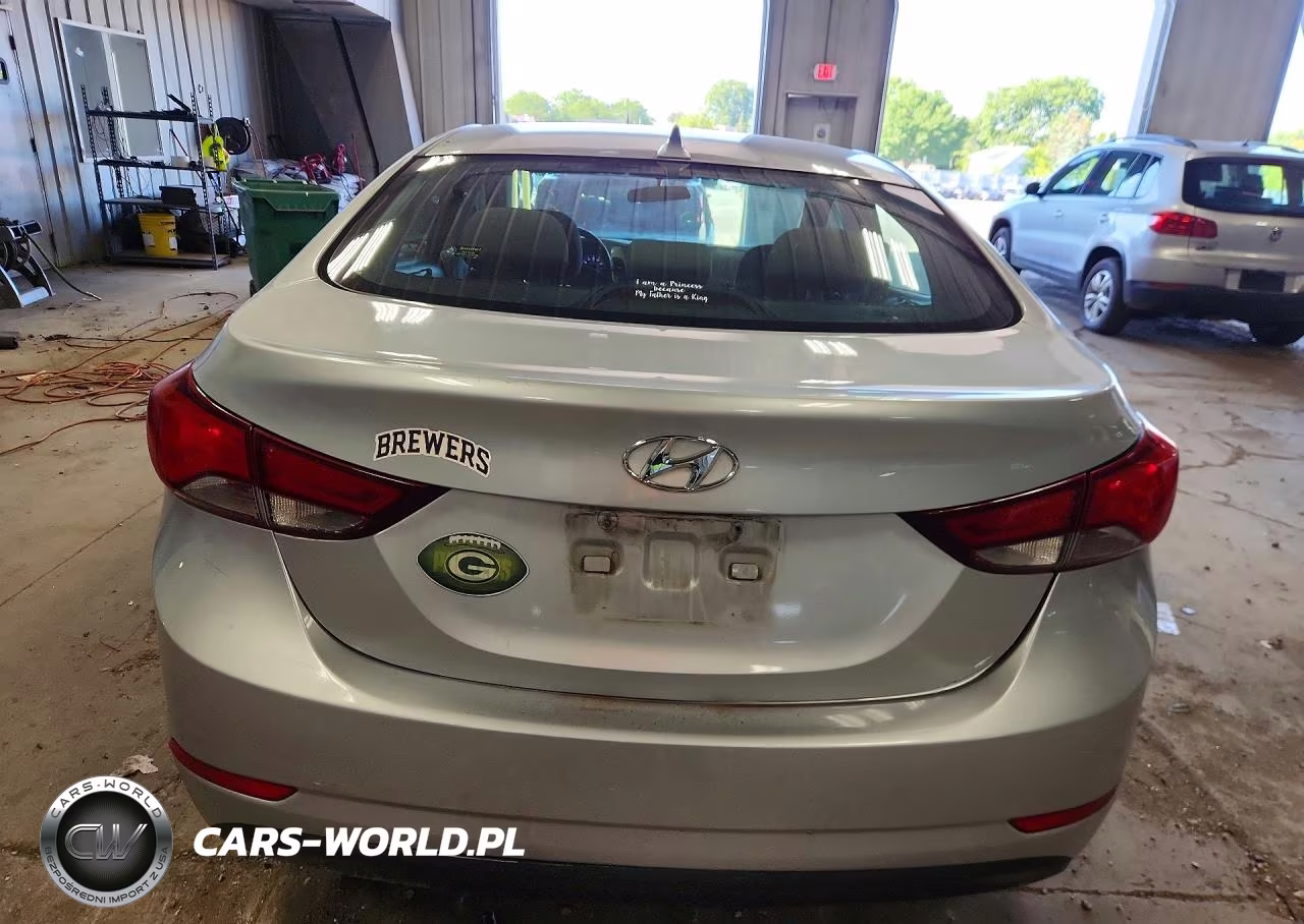 2014 Hyundai Elantra Se VIN:5NPDH4AE1EH477686 - 6