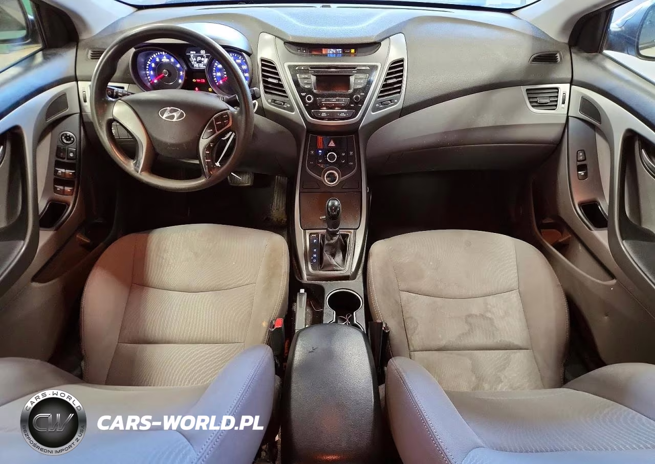 2014 Hyundai Elantra Se VIN:5NPDH4AE1EH477686 - 8