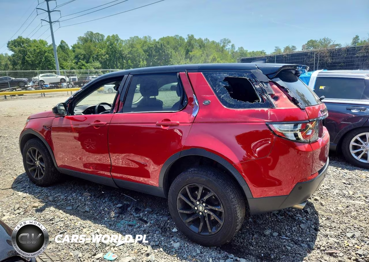 2018 Land Rover Discovery Sport Se VIN:SALCP2RXXJH769377 - 2