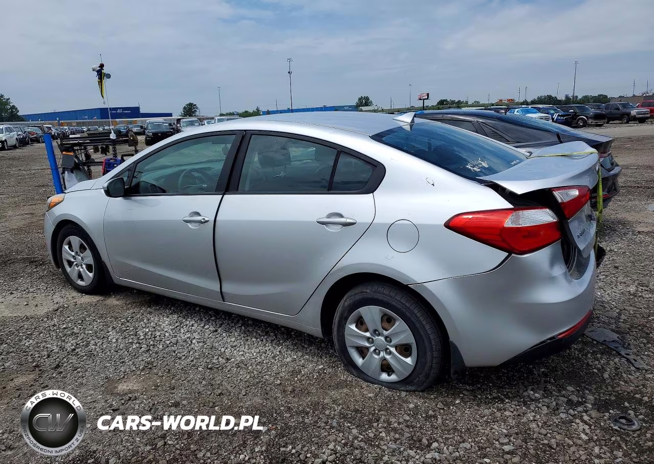 2014 Kia Forte Lx VIN:KNAFK4A65E5075668 - 2