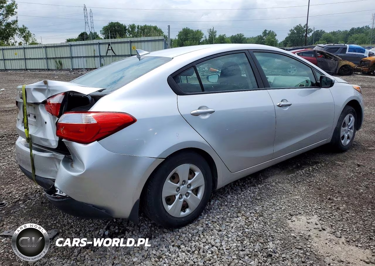 2014 Kia Forte Lx VIN:KNAFK4A65E5075668 - 3