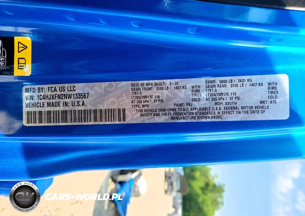 2022 Jeep Wrangler Unlimited Rubicon VIN:1C4HJXFN2NW133567 - 14