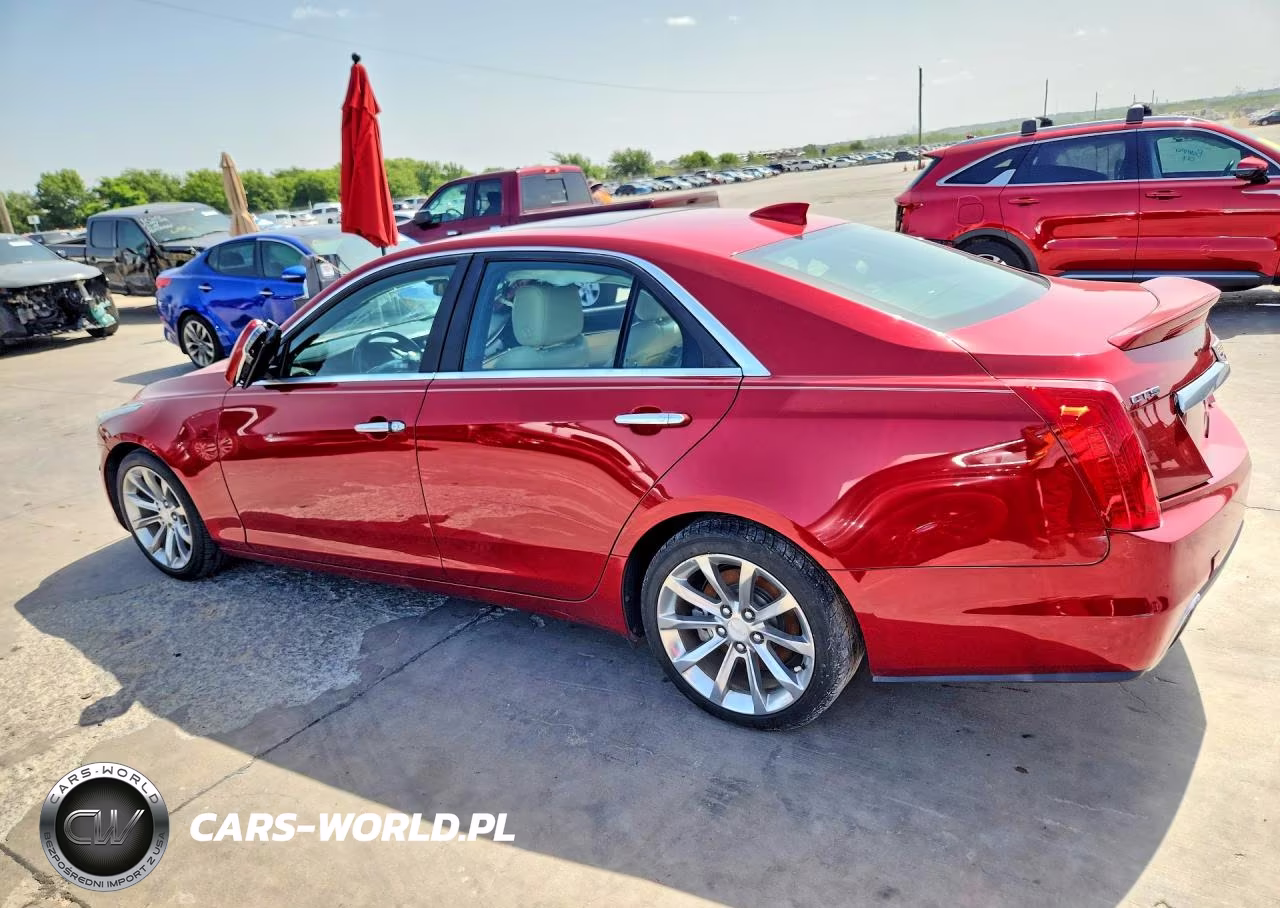 2018 Cadillac Cts Luxury VIN:1G6AR5SX9J0148539 - 2