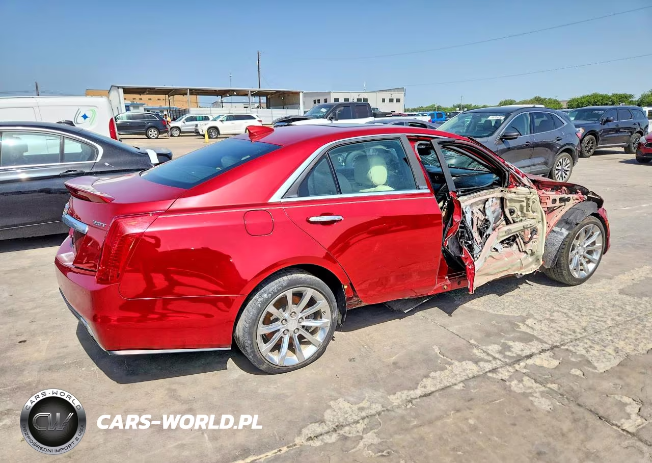 2018 Cadillac Cts Luxury VIN:1G6AR5SX9J0148539 - 3
