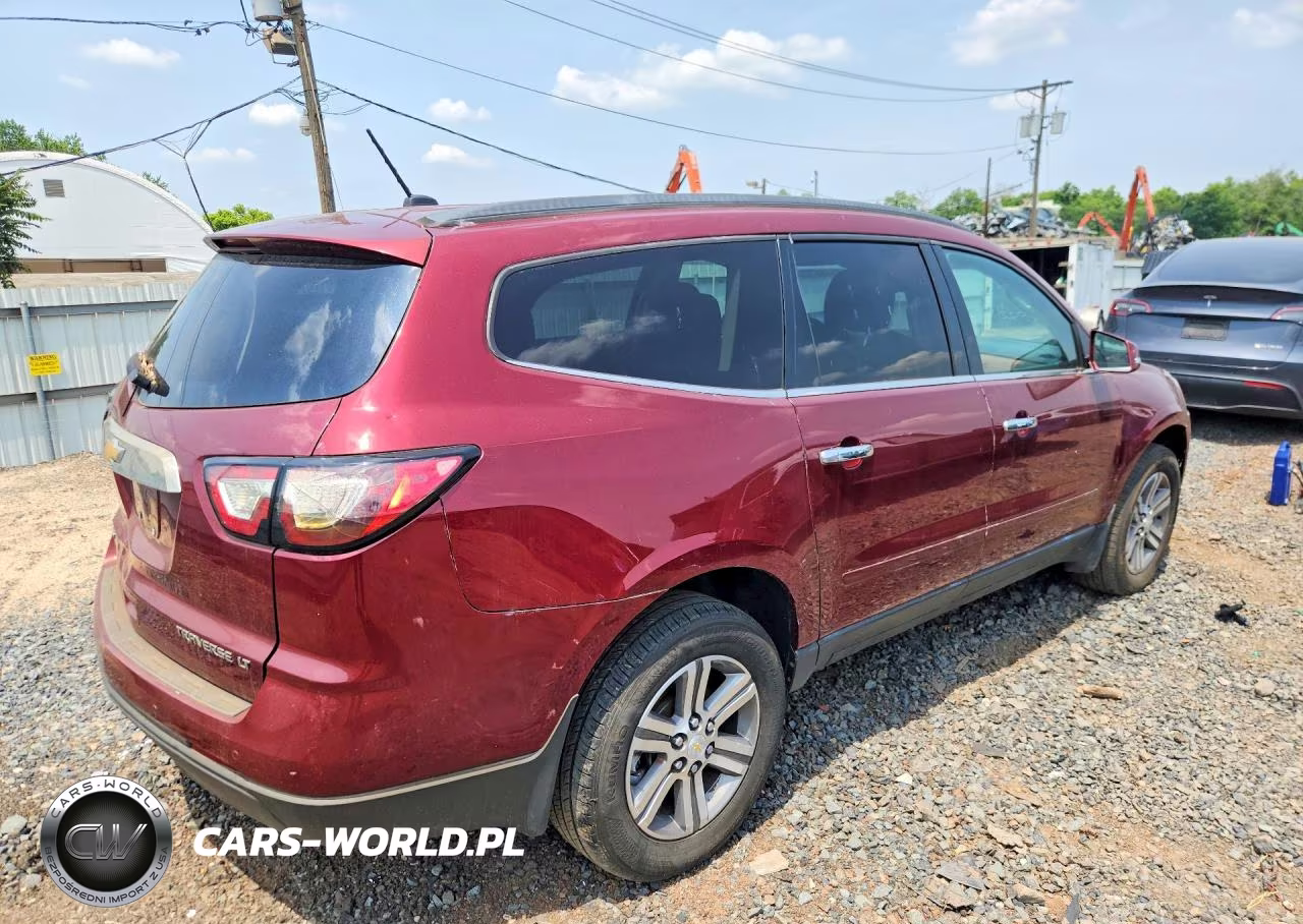 2015 Chevrolet Traverse Lt VIN:1GNKVHKD7FJ215247 - 3