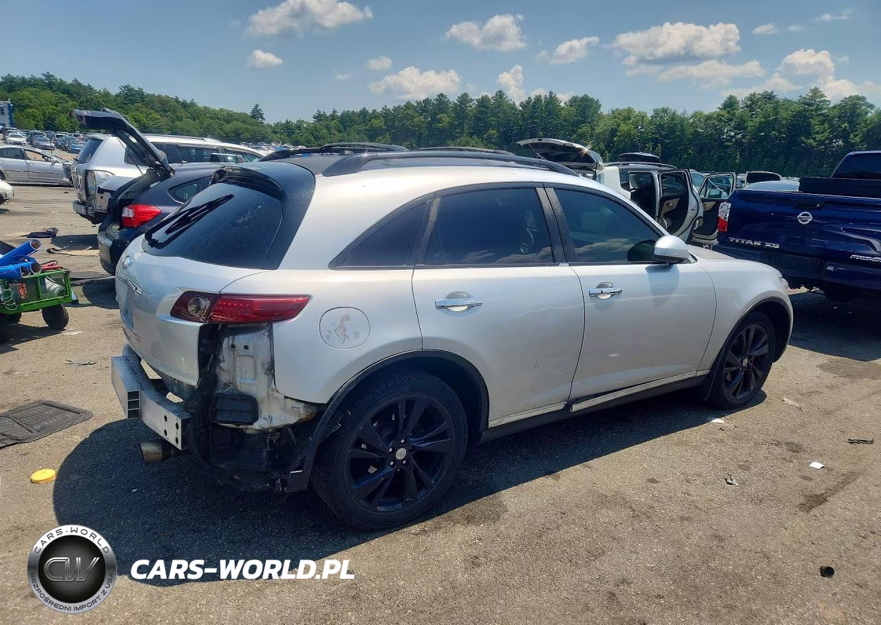 2008 Infiniti Fx35 VIN:JNRAS08WX8X206601 - 3
