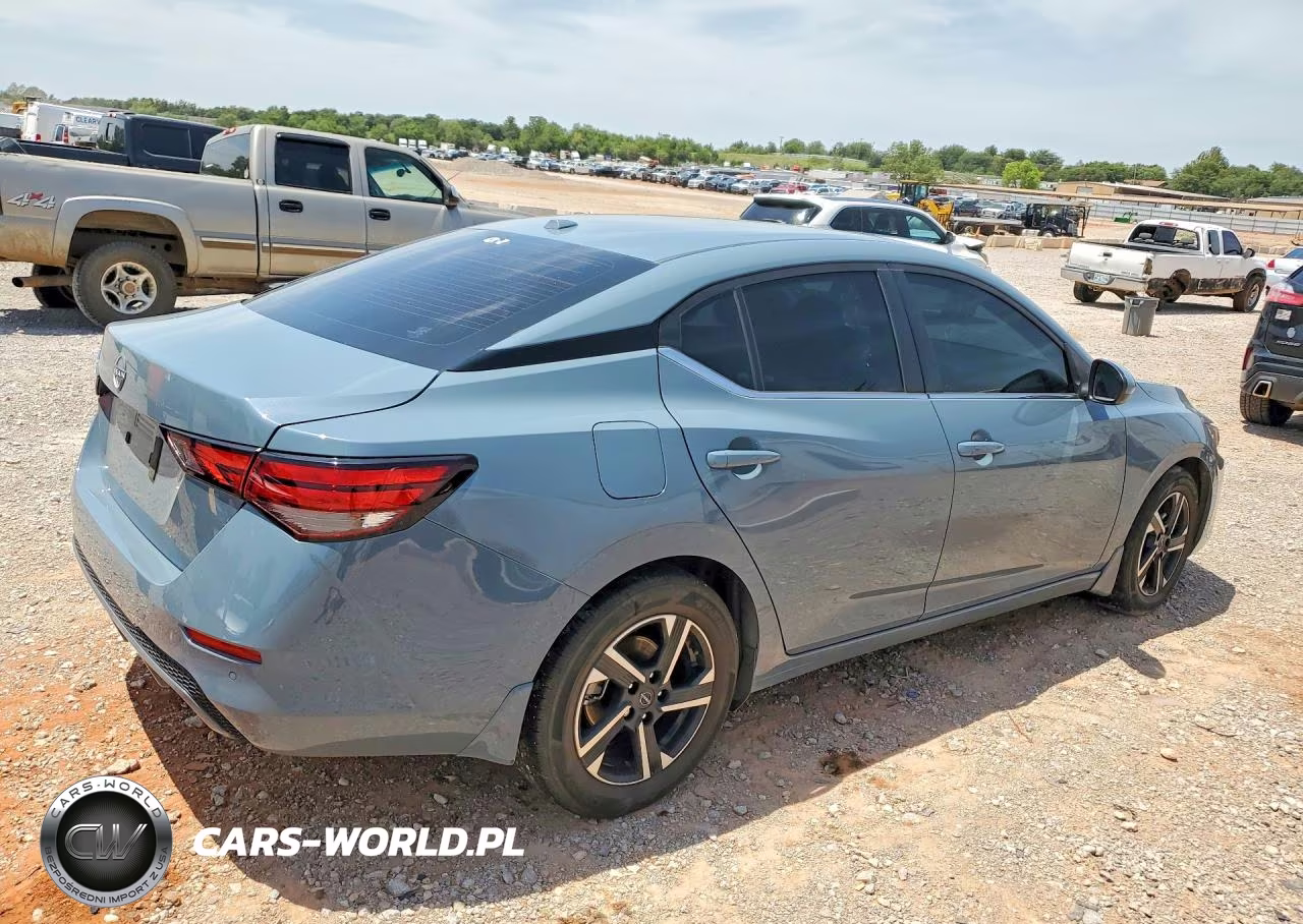 2025 Nissan Sentra Sl VIN:3N1AB8CV9SY239868 - 3