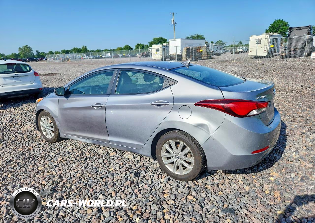 2014 Hyundai Elantra Se VIN:KMHDH4AE0EU154358 - 2