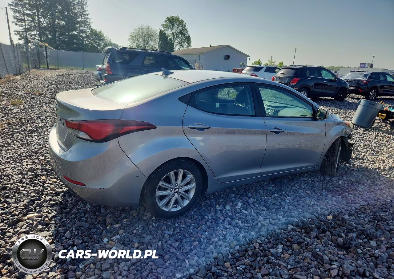 2014 Hyundai Elantra Se VIN:KMHDH4AE0EU154358 - 3