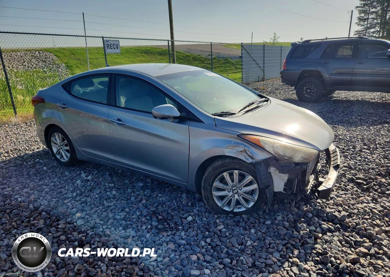 2014 Hyundai Elantra Se VIN:KMHDH4AE0EU154358 - 4