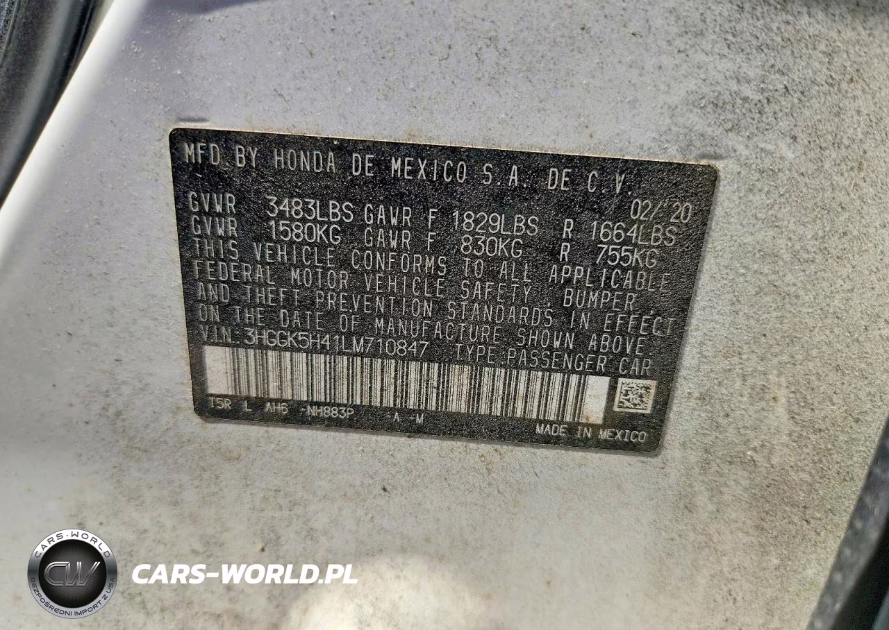 2020 Honda Fit Lx VIN:3HGGK5H41LM710847 - 12