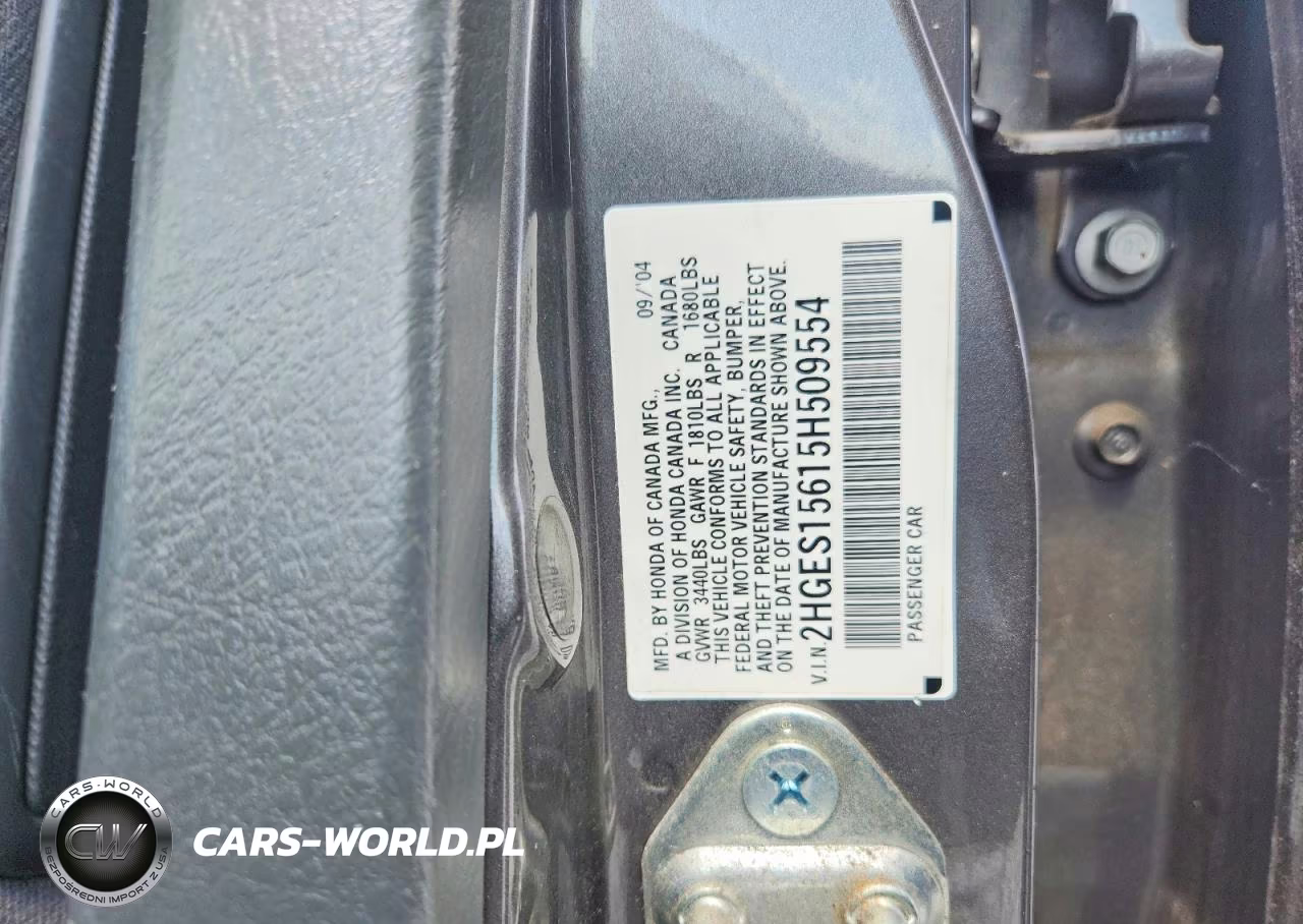 2005 Honda Civic Lx VIN:2HGES15615H509554 - 12