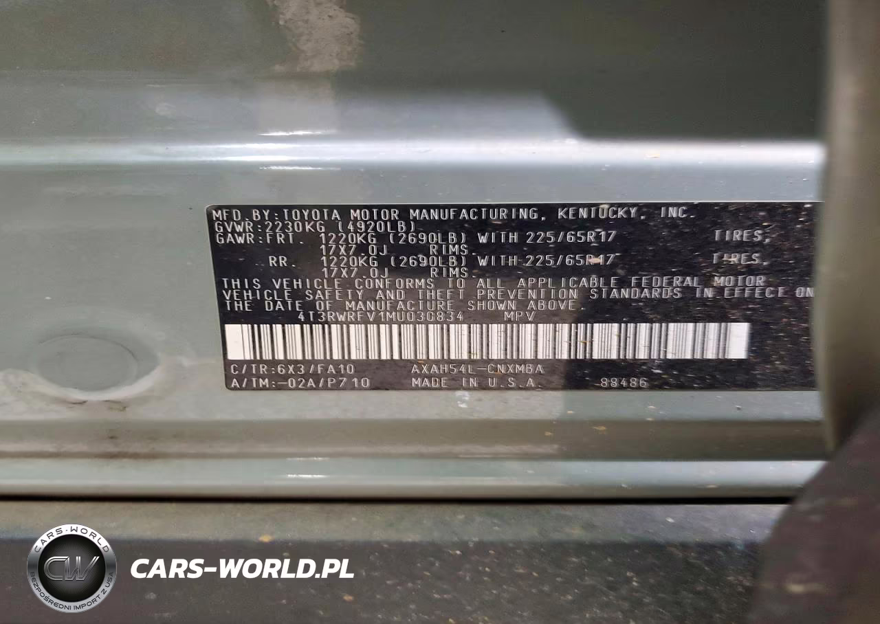 2021 Toyota Rav4 Xle VIN:4T3RWRFV1MU030834 - 13
