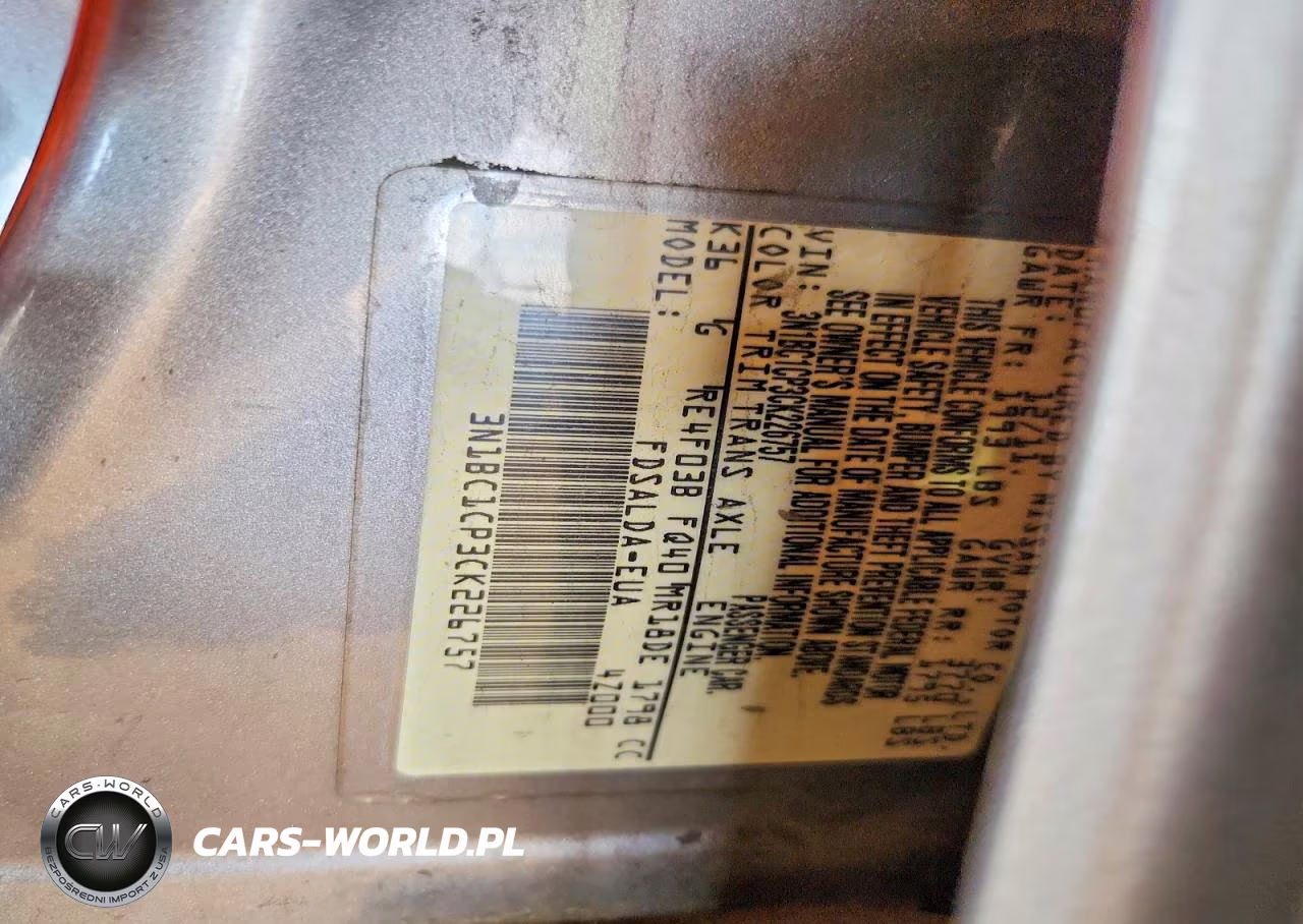 2012 Nissan Versa 1.8 S VIN:3N1BC1CP3CK226757 - 13