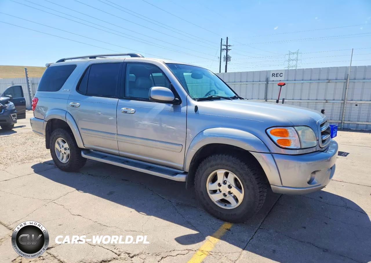 2001 Toyota Sequoia Limited VIN:5TDBT48A11S023516 - 4