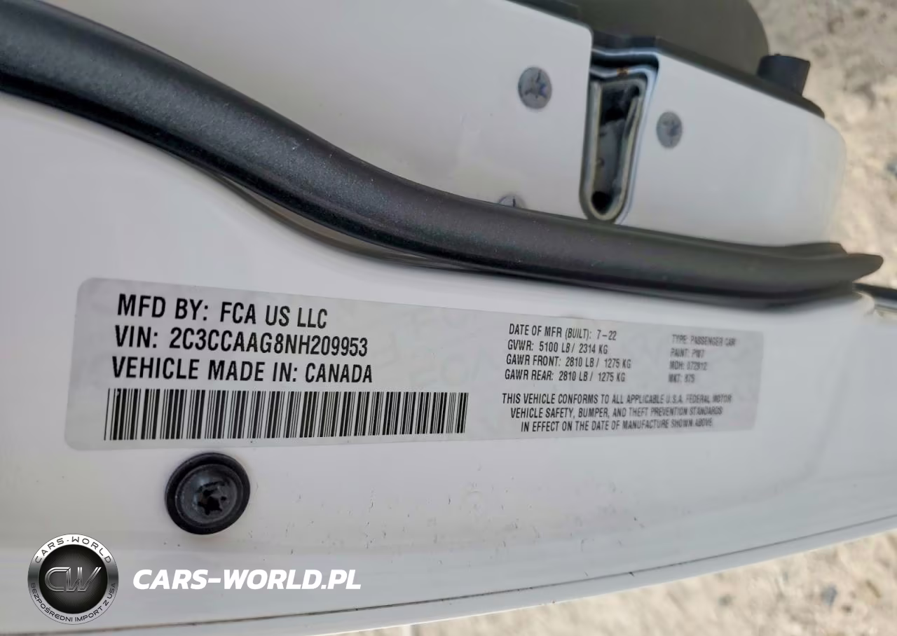 2022 Chrysler 200 Convertible VIN:2C3CCAAG8NH209953 - 13