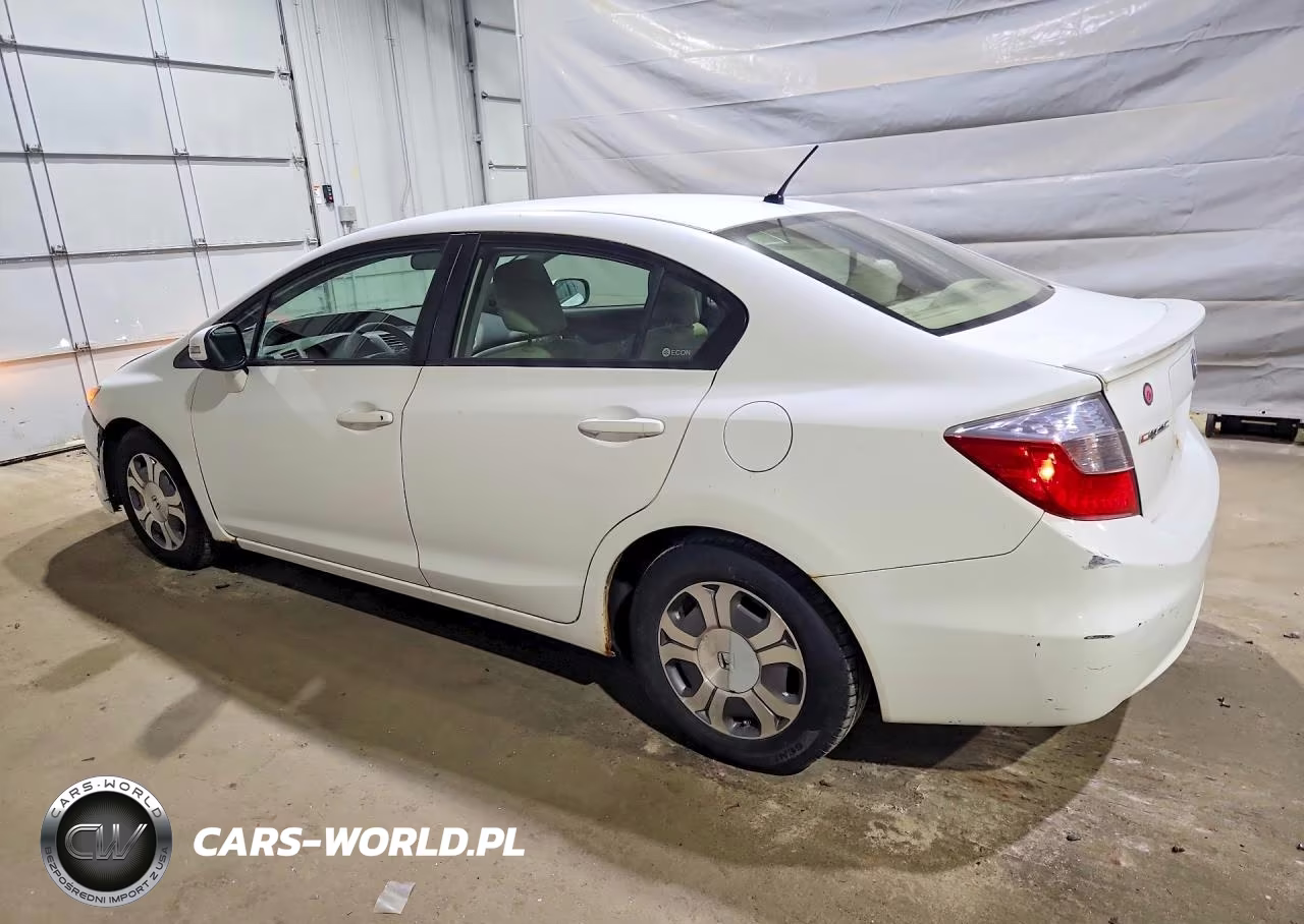2012 Honda Civic Hybrid VIN:JHMFB4F23CS011165 - 2