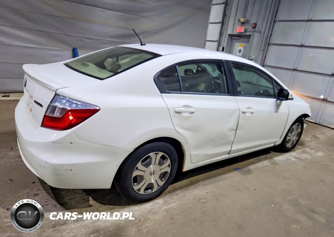 2012 Honda Civic Hybrid VIN:JHMFB4F23CS011165 - 3