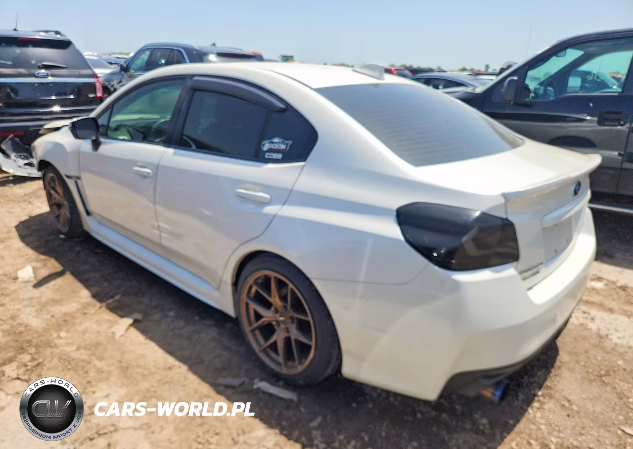 2016 Subaru Wrx Limited VIN:JF1VA1L60G9809311 - 2