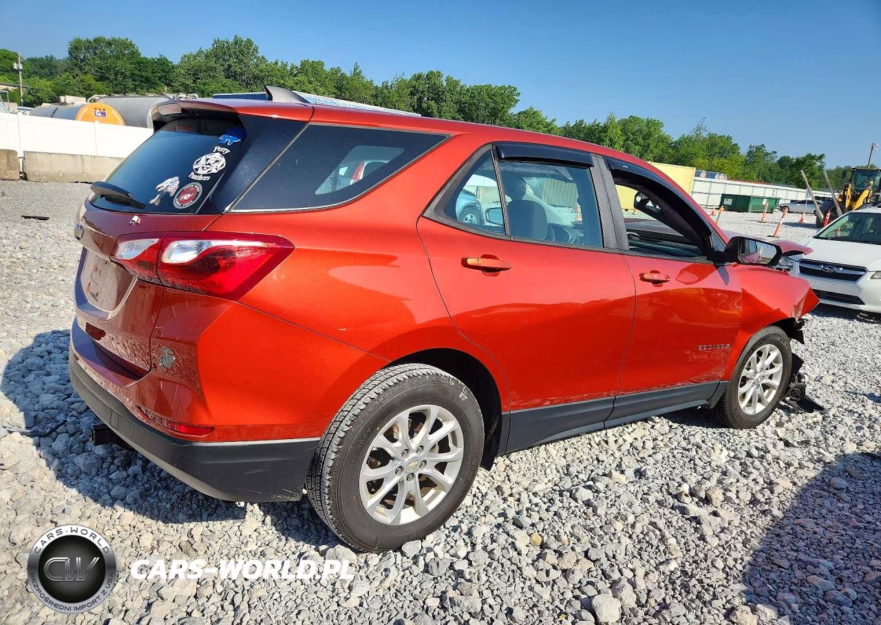 2020 Chevrolet Equinox Ls VIN:2GNAXHEV2L6177865 - 3