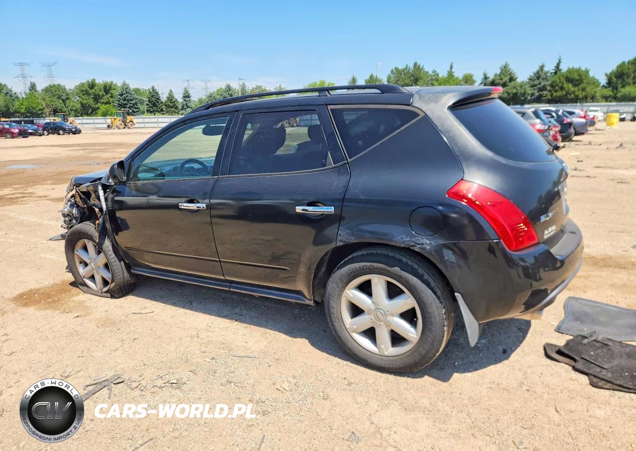 2003 Nissan Murano Sl VIN:JN8AZ08W13W226458 - 2