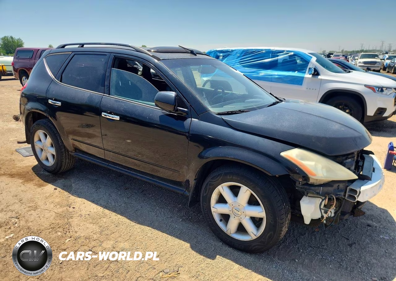 2003 Nissan Murano Sl VIN:JN8AZ08W13W226458 - 4
