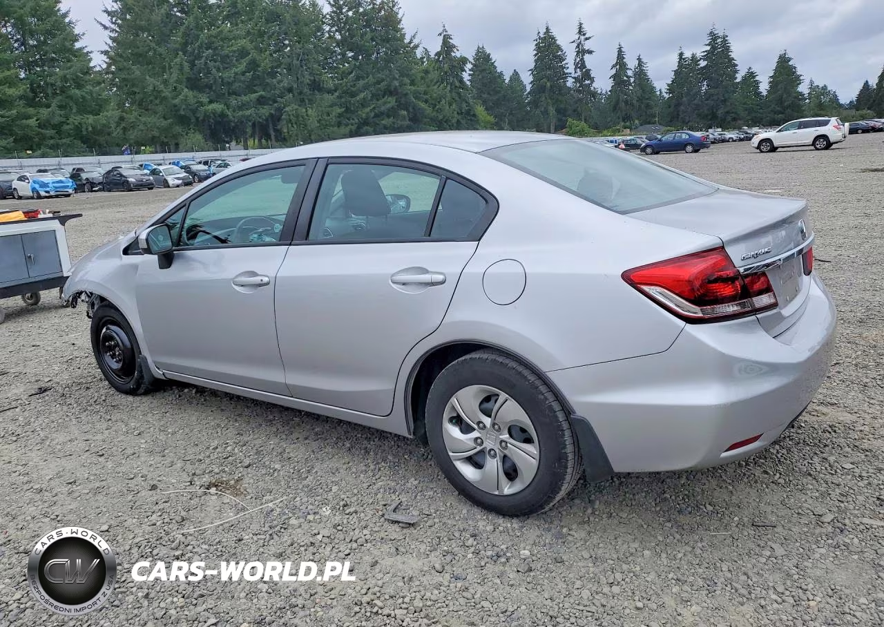 2014 Honda Civic Lx VIN:19XFB2F51EE260683 - 2