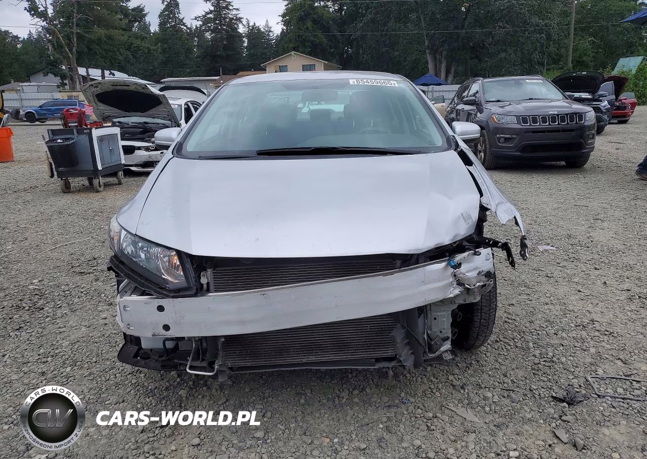 2014 Honda Civic Lx VIN:19XFB2F51EE260683 - 5