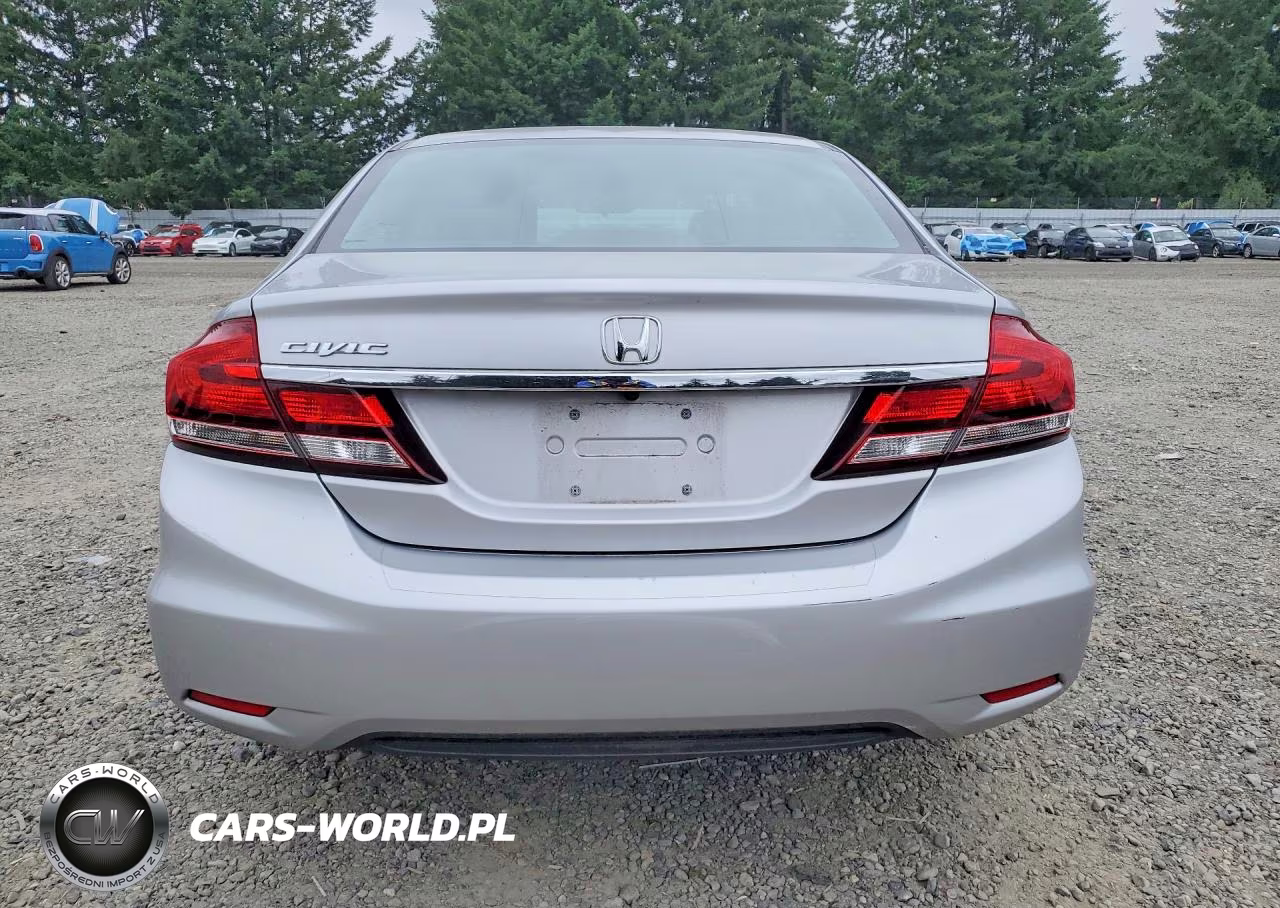 2014 Honda Civic Lx VIN:19XFB2F51EE260683 - 6
