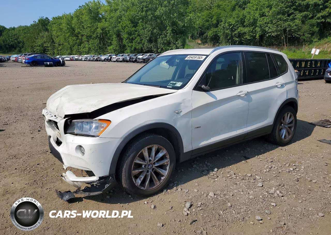 2013 BMW X3 xDrive28I VIN:5UXWX9C53D0A16962 - 1