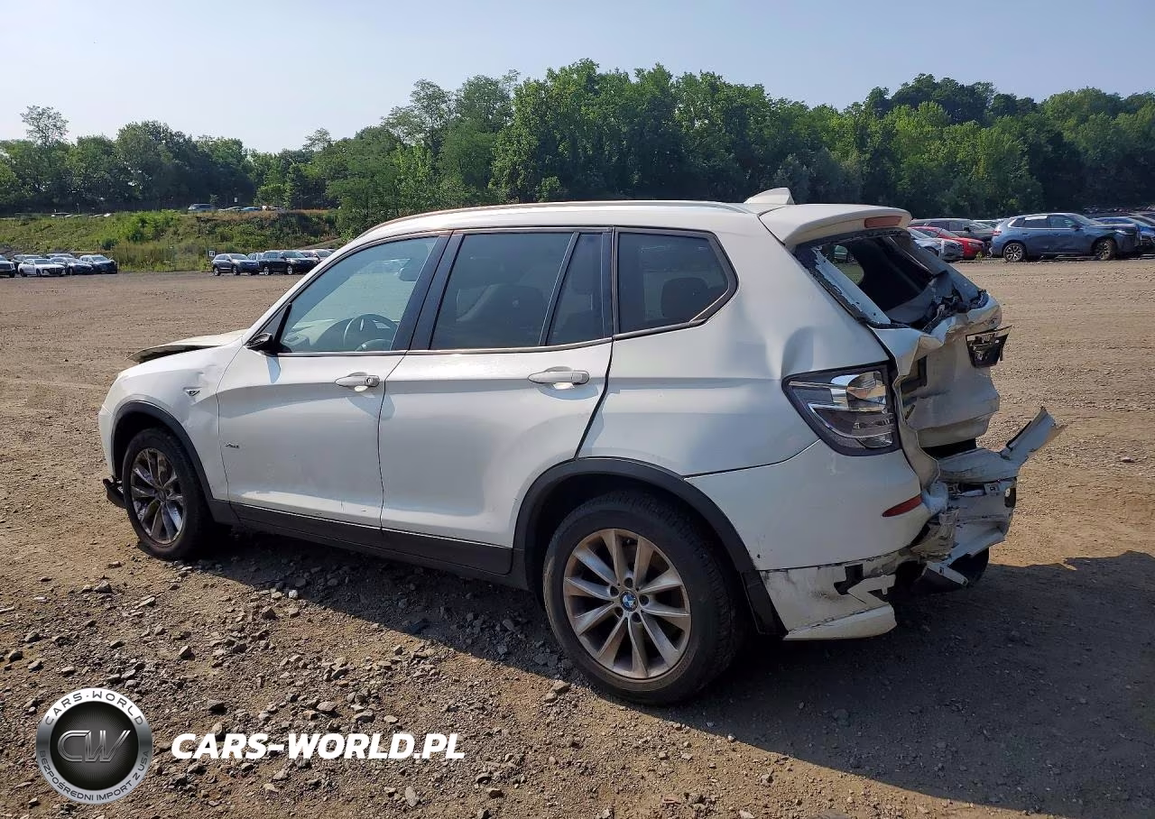 2013 BMW X3 xDrive28I VIN:5UXWX9C53D0A16962 - 2