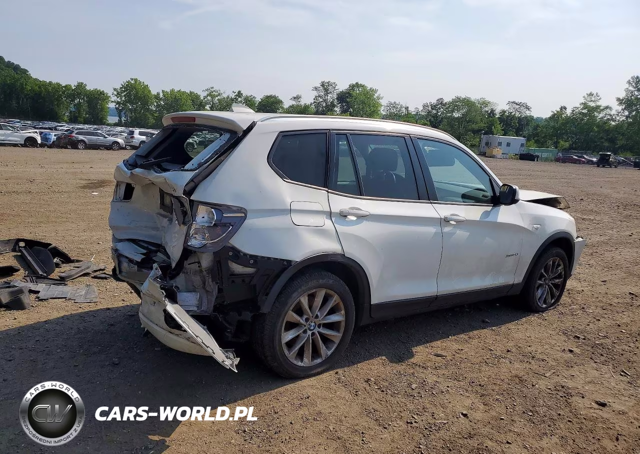 2013 BMW X3 xDrive28I VIN:5UXWX9C53D0A16962 - 3