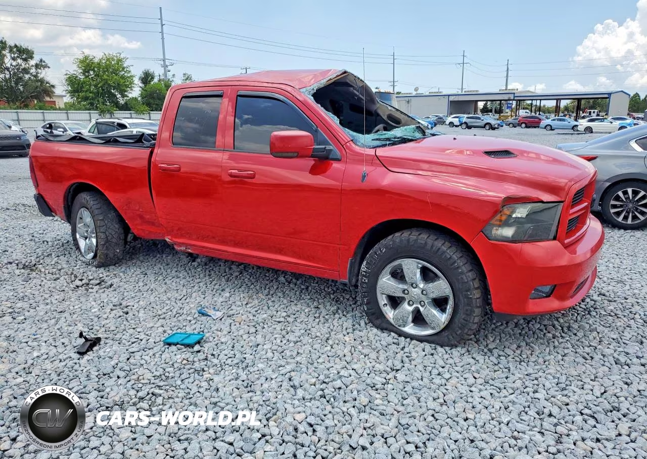 2012 Dodge Ram 1500 Sport VIN:1C6RD7HT5CS107967 - 4