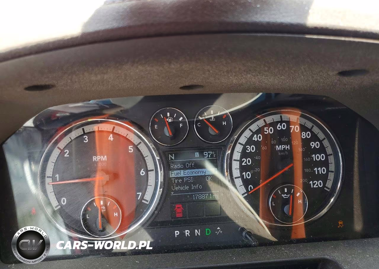 2012 Dodge Ram 1500 Sport VIN:1C6RD7HT5CS107967 - 9