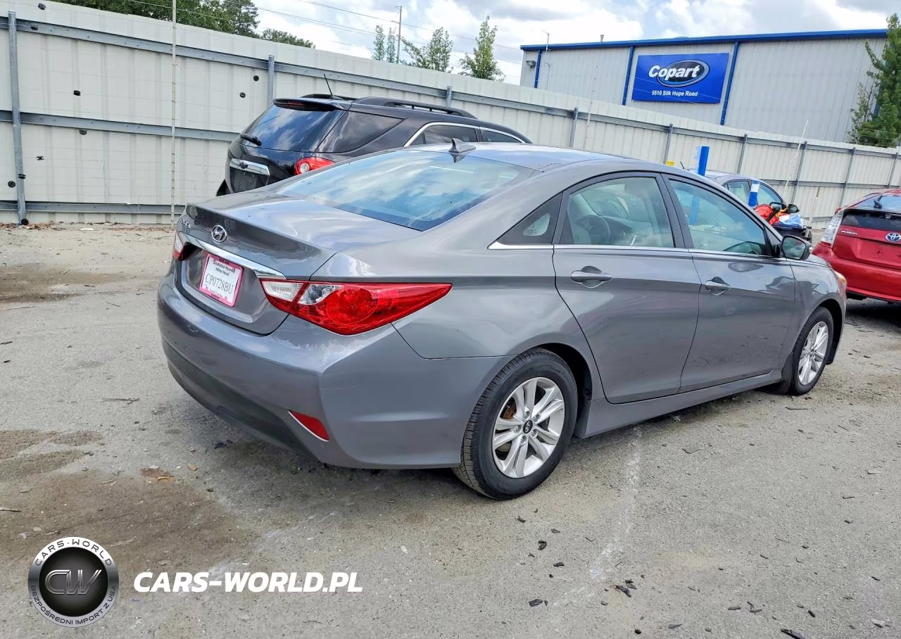 2014 Hyundai Sonata Gls VIN:5NPEB4AC0EH851080 - 3