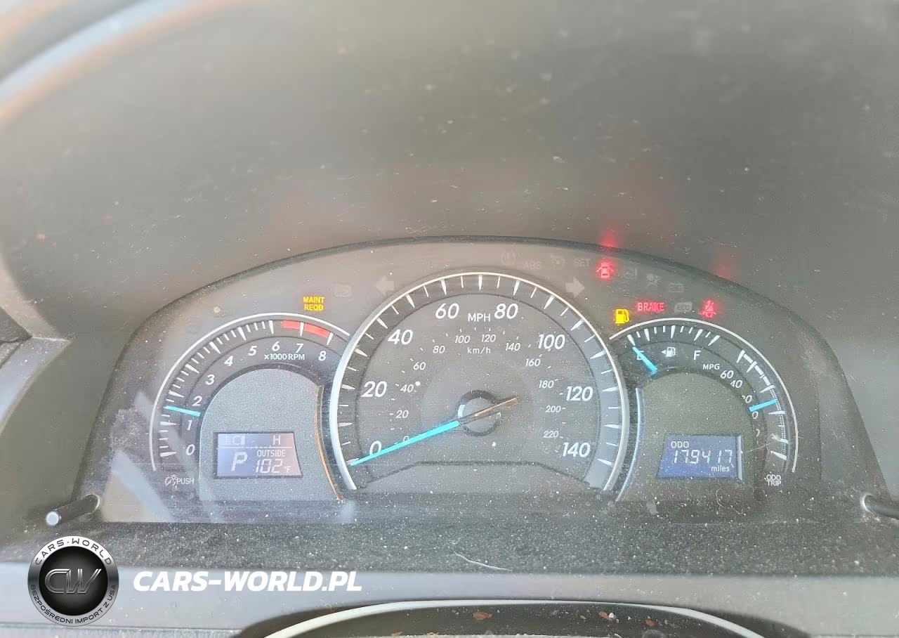 2012 Toyota Camry Le VIN:4T4BF1FK5CR168897 - 9