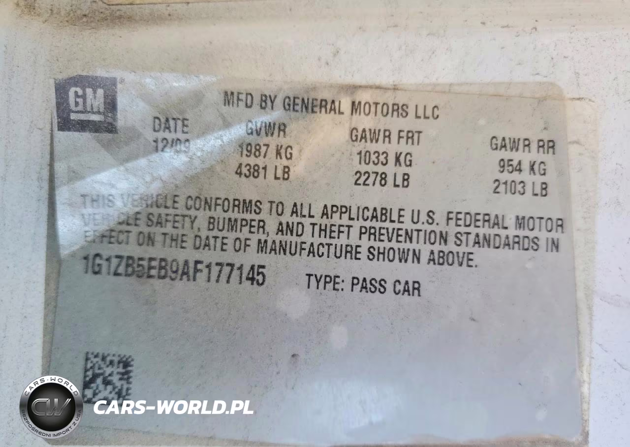 2010 Chevrolet Malibu Ls VIN:1G1ZB5EB9AF177145 - 13