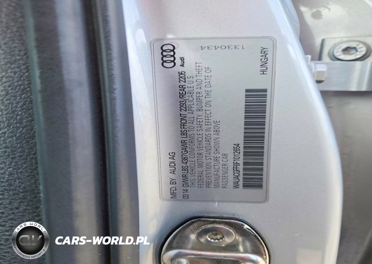 2015 Audi A3 Premium VIN:WAUACGFF6F1012654 - 12