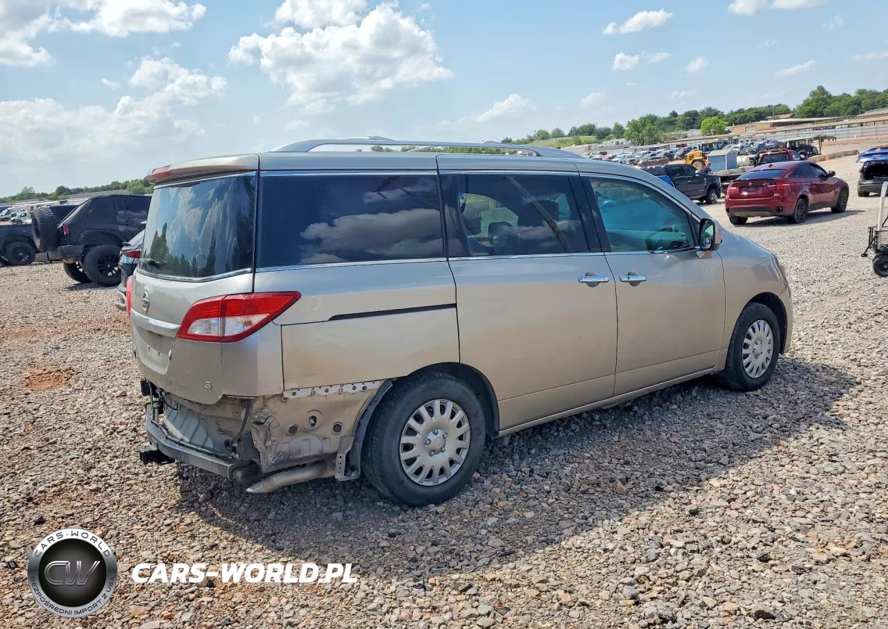 2012 Nissan Quest 3.5 S VIN:JN8AE2KP3C9037480 - 3